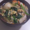 mahorou's cooksnap of when they made 旬の白菜と水餃子の野菜たっぷりスープ.
