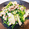 PanPukin♡'s cooksnap of when they made エリンギと豆苗の炒め物.