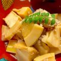 ドドレミ♪'s cooksnap of when they made たけのこと鶏挽き肉のコクのある煮物.