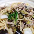 こじま･ジョフロワ's cooksnap of when they made 白菜とハムのペペロンチーノ.