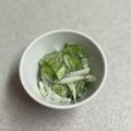 ＊なみへい＊'s cooksnap of when they made チアシードときゅうりのディルマヨサラダ.