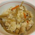 なつきばぁば's cooksnap of when they made 鶏ごぼうごはん.