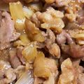 つぶ粒's cooksnap of when they made 甘くて美味しい淡路島玉ねぎで豚すき♪豚丼.