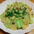55才のおじさん's cooksnap of when they made 青梗菜としめじといり卵の中華炒め.