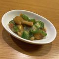 ゆきんこクック♡'s cooksnap of when they made ♡おくらとなめこの梅あえ♡.