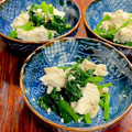 ルぴあ's cooksnap of when they made ほうれん草と豆腐のごまドレあえ.