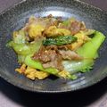 Nilmini's cooksnap of when they made 豚バラとチンゲン菜のオイスター炒め.