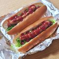 ゆかりんご117♪'s cooksnap of when they made たっぷりレタスのホットドッグ.