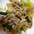 さかつん子's cooksnap of when they made 豚バラとアスパラの甘辛黒胡椒炒め.