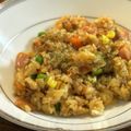 GASPAPA's cooksnap of when they made 残りカレーをリメイク！簡単カレーピラフ.