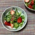おはなすき's cooksnap of when they made 苺deサラダ♬.