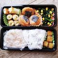 yunapi☆'s cooksnap of when they made ホウレン草とコーンのおかか和え☆簡単弁当.