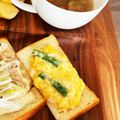 ☆あさ's cooksnap of when they made マヨ入りスクランブルエッグ.