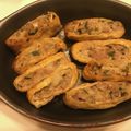 花花里's cooksnap of when they made お手軽★油揚げ餃子.