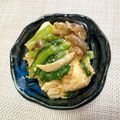 emiiem's cooksnap of when they made 鶏ハムと小松菜のごま味噌和え QC.