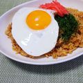 たらこ姫's cooksnap of when they made 日清焼そばめし.