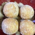 nothree's cooksnap of when they made 我が家のもちもち★ポンデドーナツ.