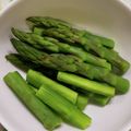 ゆきらっくま's cooksnap of when they made アスパラをレンチンする方法.