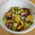 ソウジュメクチュ's cooksnap of when they made たこと夏野菜のレモンマリネ.