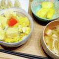 ＊アベリ＊'s cooksnap of when they made レンジで1分40秒！ほんだし豆腐丼たらこ.