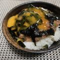 おてやわらかに's cooksnap of when they made 簡単☆ネギトロユッケ丼.