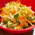 たもたんせなたん's cooksnap of when they made レンジだけで！もやしピーマン人参ナムル.