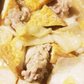 nyankohama's cooksnap of when they made 白菜と厚揚げと豚バラのにんにく味噌煮込み.