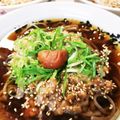 クッキン坊主's cooksnap of when they made 簡単ヘルシー＊納豆梅おろし冷やしそば.