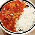 ここまど's cooksnap of when they made サバ缶とひよこ豆のトマトカレー.