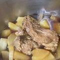 kinkinsan's cooksnap of when they made 圧力鍋で簡単　スペアリブと大根煮.