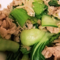あんころレンジャー's cooksnap of when they made 青梗菜と豚肉のオイスターソース炒め.