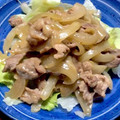 見習い台所戦士's cooksnap of when they made ご飯がすすむ♪　豚コマのマヨ醤油炒め.