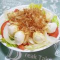 ＠迷子＠'s cooksnap of when they made 新玉葱＆モッツアレラチーズのトマトサラダ.
