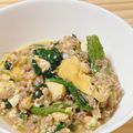 oyu_recipe's cooksnap of when they made 簡単！豆腐と挽き肉とほうれん草の煮物.