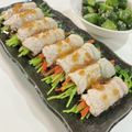 ☆はなちゃん☆☆'s cooksnap of when they made 豆苗と人参の豚ロース巻き.