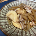 ｎｉｋｏ☆'s cooksnap of when they made 優しい味☆つわぶきと油揚げの煮もの.