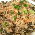 piAce's cooksnap of when they made 梅かつおひじきチャーハン.