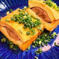MizuhoBank's cooksnap of when they made 厚揚げの肉詰め（居酒屋ぼったくり）.