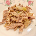 悠LOVE航's cooksnap of when they made 豚こま切れ肉と新玉ねぎの粒マスタード炒め.