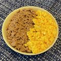 Ｒ３２ＧＴＲ's cooksnap of when they made 簡単！2色のそぼろ丼.