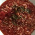 ふーちゃんとエレビー's cooksnap of when they made 余ったトマト缶で絶品トマトチーズリゾット.