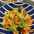わか★'s cooksnap of when they made 小松菜とコーンとツナのサラダ☆簡単.