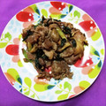 ﾁｲﾁｬﾝﾏﾏ's cooksnap of when they made 簡単メイン♪長ネギと豚肉の甘辛炒め煮〜☆.