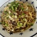 autumnyo's cooksnap of when they made 煮付けが変身！鰯の和風パスタ.