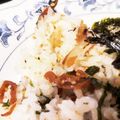 おひろ359's cooksnap of when they made すきみだらとカリカリ梅のまぜご飯.