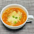 Y✿えくぼ飯's cooksnap of when they made きのこと豆の食べるトマトスープ.