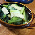 低カロ探検隊's cooksnap of when they made 簡単！小松菜と厚揚げの煮物.