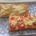 きらり流れ星's cooksnap of when they made ミニトマトばっかりチーズトースト.