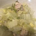 ミルクボール's cooksnap of when they made しゅうまいと白菜のフライパン蒸し.