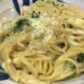 mngyui's cooksnap of when they made 春キャベツたっぷり！ワンパンカルボナーラ.